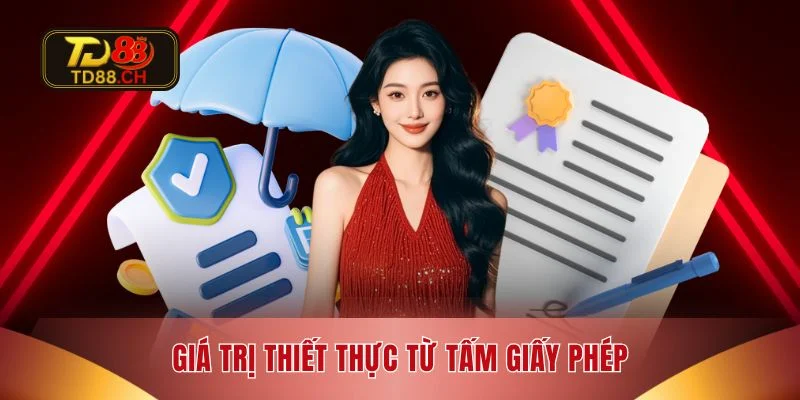 Giá trị thiết thực từ tấm giấy phép