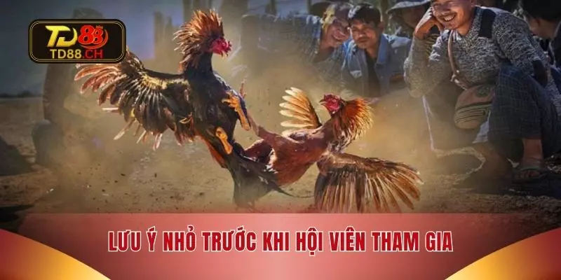 Lưu ý nhỏ trước khi hội viên tham gia
